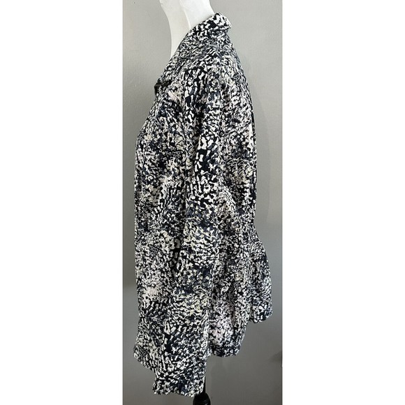 CJ Banks Lightweight Jacket Women’s 2X Long Sleeve Multicolor Full Zip Coat EUC - Picture 3 of 8